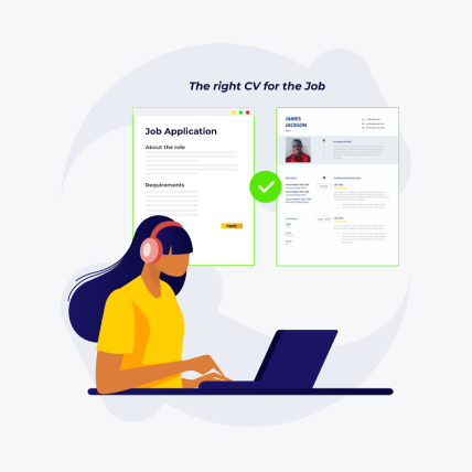 Create a Job Specific CV with Reventify